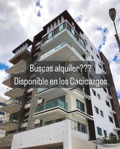 Apartamento en Alquiler, Los Cacicazgos