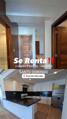 Apartamento en Alquiler, Evaristo Morales