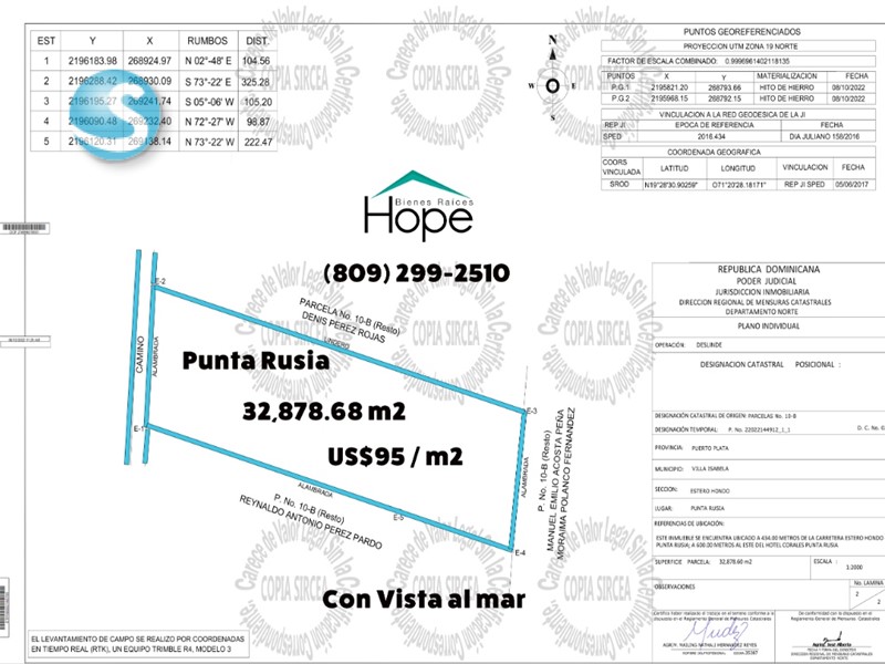 Solares / Terrenos en Puerto Plata